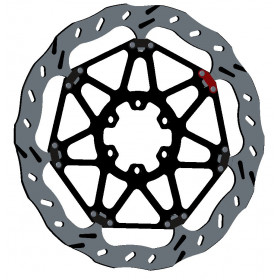 Disque de frein BRAKING EP073R Epta Wave flottant Aprilia RSV1000