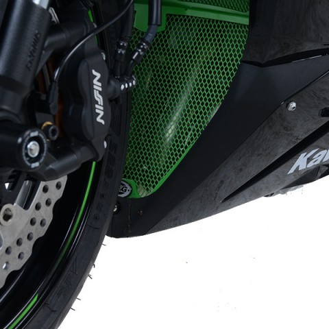 Grille de collecteur R&G RACING noir Kawasaki ZX-6 R