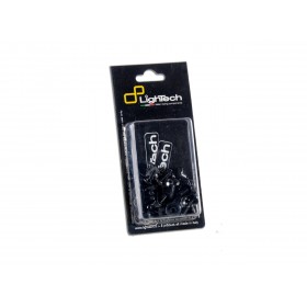 Kit vis moteur LIGHTECH alu noir 41 pièces Ducati 1200 Monster