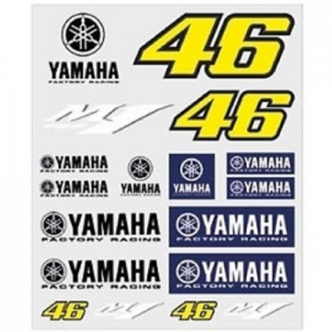STICKERS BIG YAMAHA RACING VRI46