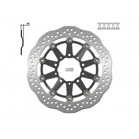 Disque de frein NG 1701XG pétale flottant Kawasaki Versys 650