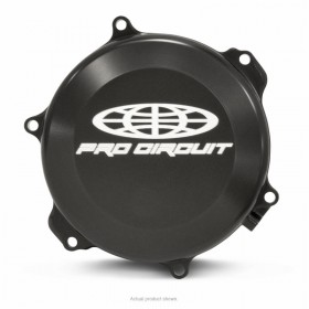 Couvre-carter (embrayage) PRO CIRCUIT aluminium noir Yamaha YZ125