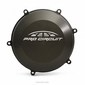 Couvre-carter (embrayage) PRO CIRCUIT aluminium noir Kawasaki KX450F