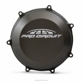 Couvre-carter (embrayage) PRO CIRCUIT aluminium noir Kawasaki KX450