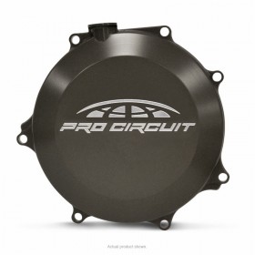 Couvre-carter (embrayage) PRO CIRCUIT aluminium noir Kawasaki KX450F