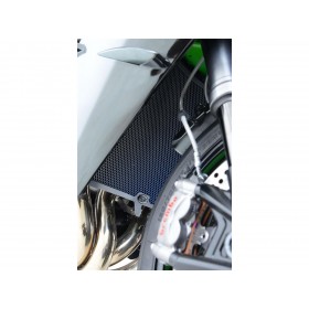Protection de radiateur R&G RACING titane Aprilia