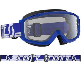 SCO GOGGLE SPLIT OTG BLUE/WHITE CLEAR WO