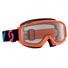 SCO GOGGLE SPLIT OTG ORAN/BLUE CLEAR WOR