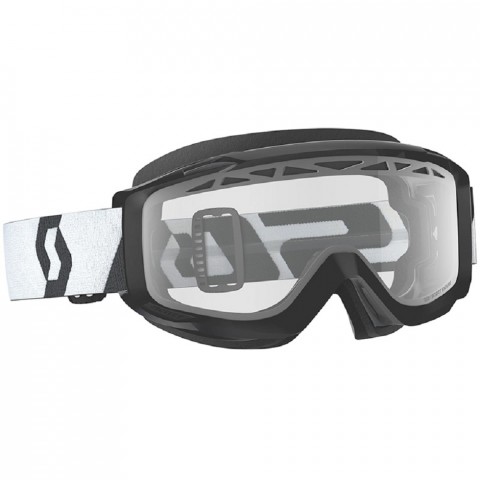 SCO GOGGLE SPLIT OTG ENDURO BLACK/WHITE