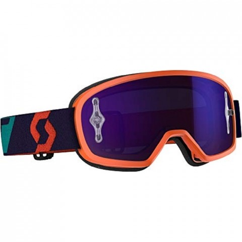 SCO GOGGLE BUZZ MX PRO ORAN/BLUE PUR CHR