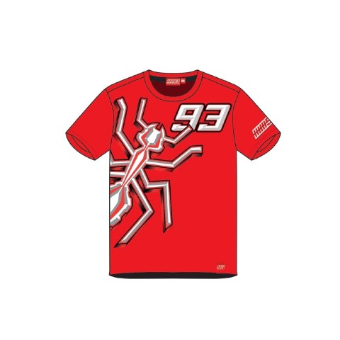 T-SHIRT ROUGE FOURMI MARC MARQUEZ XL RED