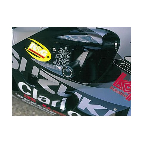 Tampon de protection R&G RACING Classic blanc Suzuki GSX-R600