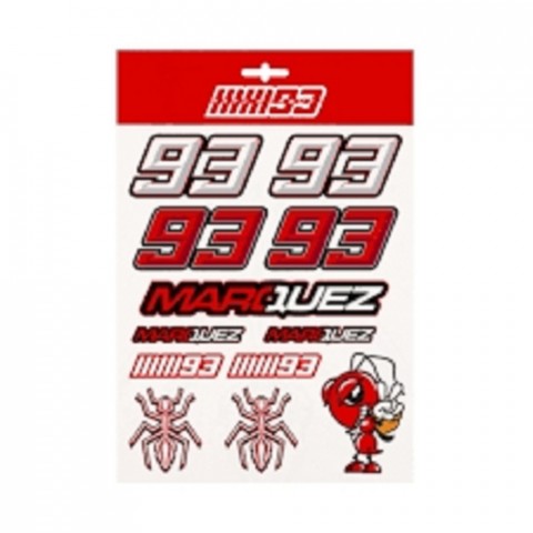 GRANDE PLANCHE STICKERS MARC MARQUEZ TU