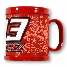 MUG RED MM93 PLASTIC