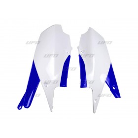Plaque frontale UFO blanc/bleu Yamaha YZ250/450F