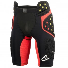 SEQUENCE PRO SHORTS BLACK RED S