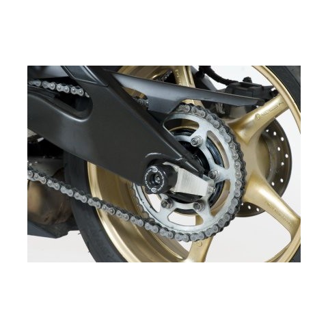 Protection de bras oscillant R&G RACING noir Yamaha YZF-R6/R1M