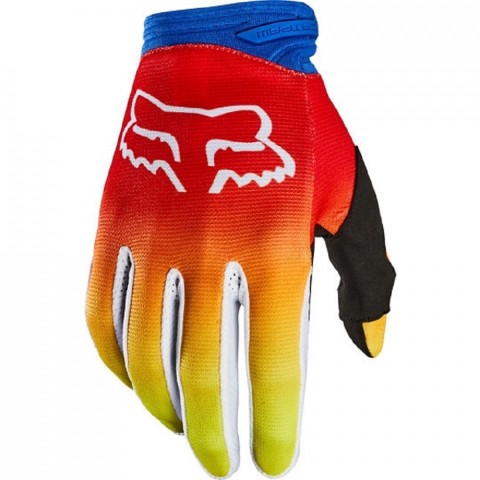 YTH DIRTPAW FYCE GLOVE [BLU/RD] YL