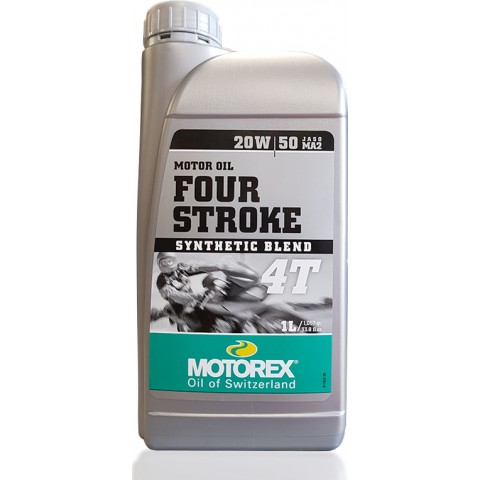 Huile moteur MOTOREX 4 Stroke 20W50 semi-synthétique 1L