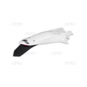 Garde-boue arrière + support de plaque avec feu UFO blanc KTM EXC/EXC-F