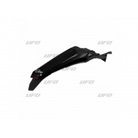 Garde-boue arrière + support de plaque avec feu UFO noir Yamaha WR250F