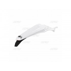 Garde-boue arrière + support de plaque avec feu UFO blanc Yamaha WR250F