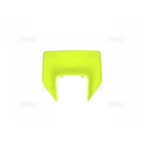 Plaque frontale UFO jaune fluo Husqvarna FE/TE