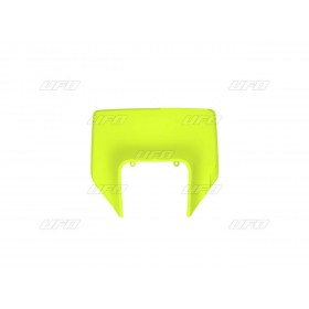 Plaque frontale UFO jaune fluo Husqvarna FE/TE