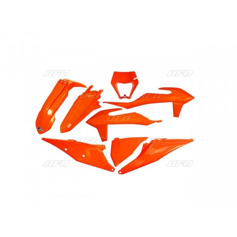 Kit plastiques UFO orange fluo KTM EXC/EXC-F