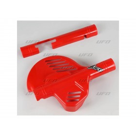 Protège-disque avant UFO rouge Honda XR600R