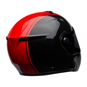 Casque BELL SRT Modular Ribbon Gloss Black/Red taille XXL