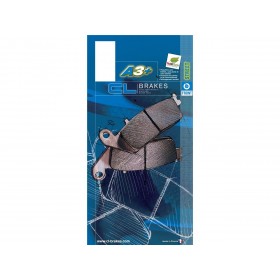 Plaquettes de frein CL BRAKES 1257A3+ métal fritté