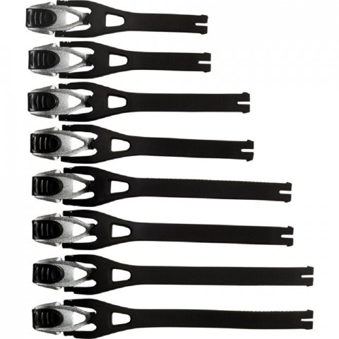 COMP5/5Y/3Y BUCKL/STRAP KIT8PC BLK NS