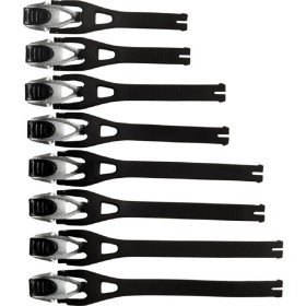 COMP5/5Y/3Y BUCKL/STRAP KIT8PC BLK NS