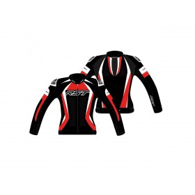 Blouson RST Tractech EVO 4 CE cuir rouge taille L homme