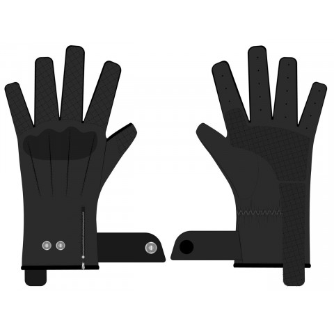 Gants RST Matlock CE cuir noir taille S homme