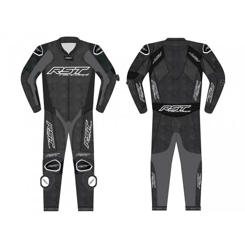 Combinaison RST Race Dept V4.1 Airbag CE cuir noir taille L homme