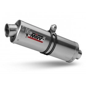 Silencieux double MIVV Oval inox Ducati Monster 695