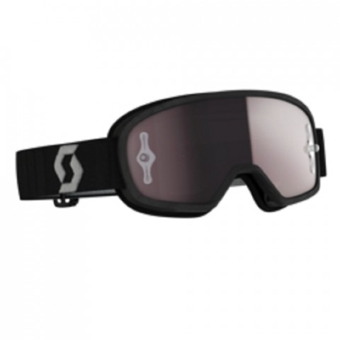 SCO GOGGLE BUZZ MX PRO BLACK/GREY SILV C