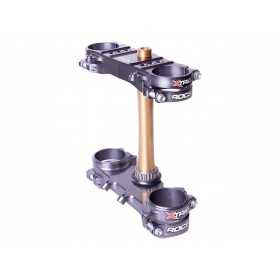Té de fourche XTRIG Rocs Offset 21,5mm PHDS anthracite Suzuki RM-Z250