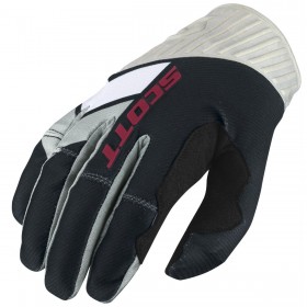 GLOVE 450 PODIUM BLACK/WHITE S