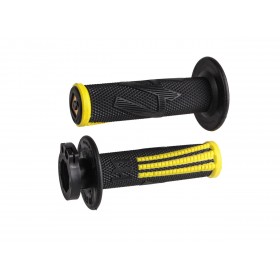 Revêtements ODI Emig Pro V2 Lock-On noir/jaune