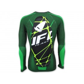 Sous-vêtement UFO Atrax avec protection dorsale vert taille L/XL
