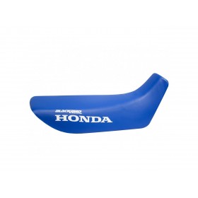 Housse de selle BLACKBIRD Traditional bleue Honda