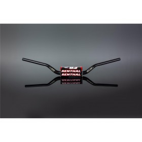 Guidon Ø36mm sans barre RENTHAL R-Works Fatbar®36 noir/mousse noire