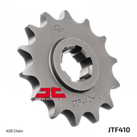 Pignon JT SPROCKETS 16 dents acier standard pas 428 type 410