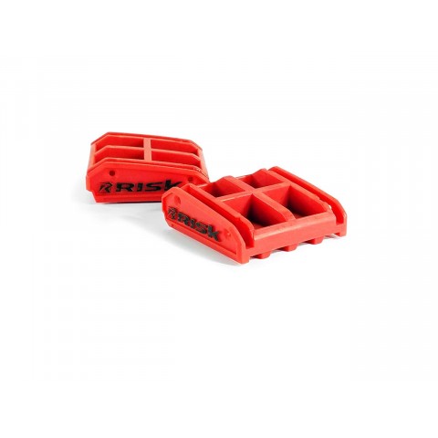 Caoutchouc de remplacement RISK RACING Lock-n-Load rouge