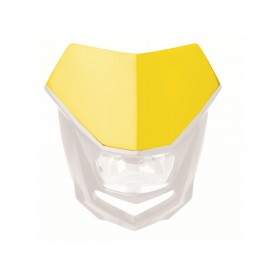 Plaque phare amovible POLISPORT Halo jaune RM
