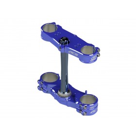 Té de fourche SCAR bleu offset 16mm KTM Husqvarna