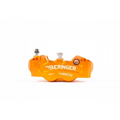 Etrier de frein radial gauche BERINGER Aerotec® 4 pistons Ø32mm entraxe 108mm orange